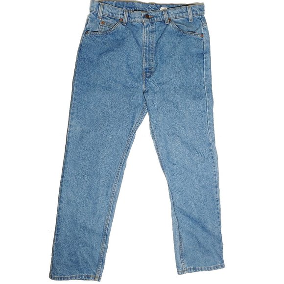 Vintage Levi's 501 Jeans Made In USA Orange Tab - Picture 2 of 8